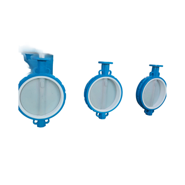βαλβίδα πεταλούδας καλυμμένη με PTFE